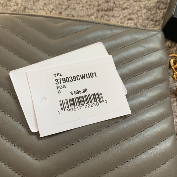 YSL POUCH MONO NEW JOLIE FOG - Picture 7 of 7